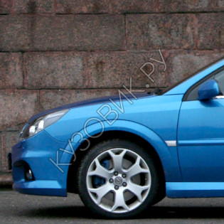 Крыло переднее левое с отверстием под повторитель в цвет кузова Opel Vectra С (2005-) рестайлинг