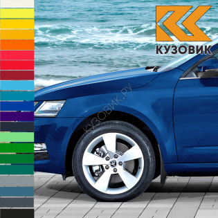 Крыло переднее левое в цвет кузова Skoda Octavia A7 (2017-2020) рестайлинг