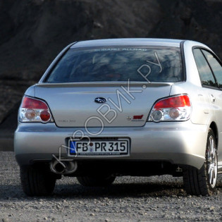 Задний бампер в цвет кузова Subaru Impreza G11 (2001-2006)